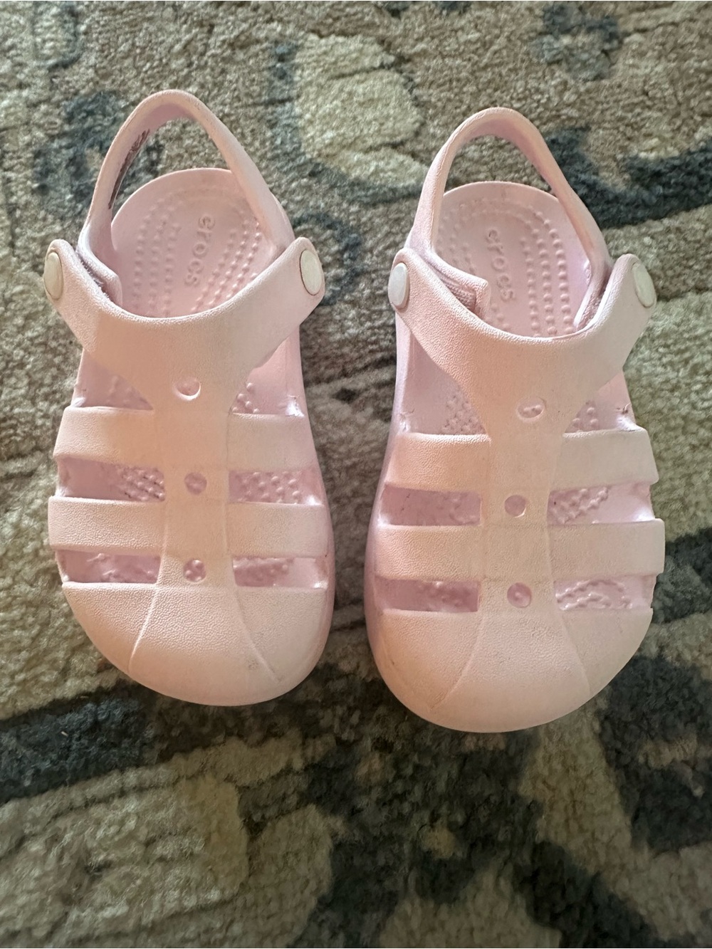 Crocs Kids' Classic Pink Sandals